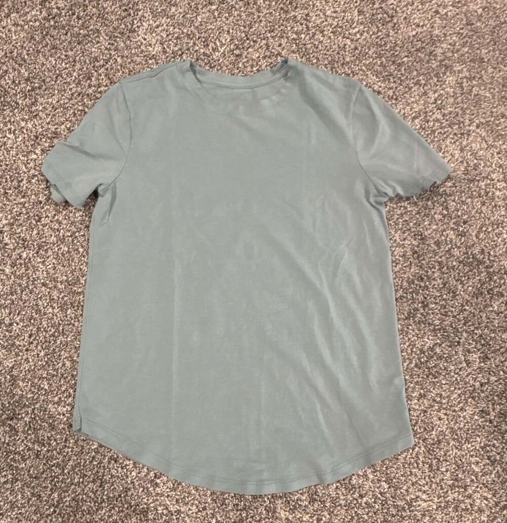 Lululemon Love Crew Sleeve Shirt Sage Grey
